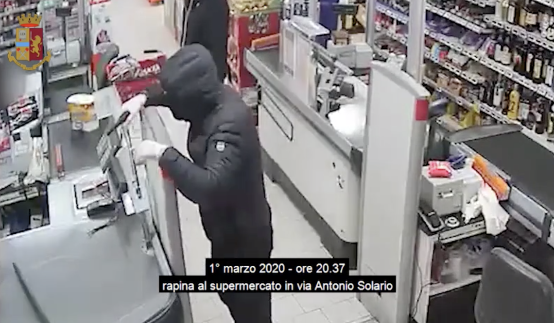 Rapina al supermarket, arrestato 41enne