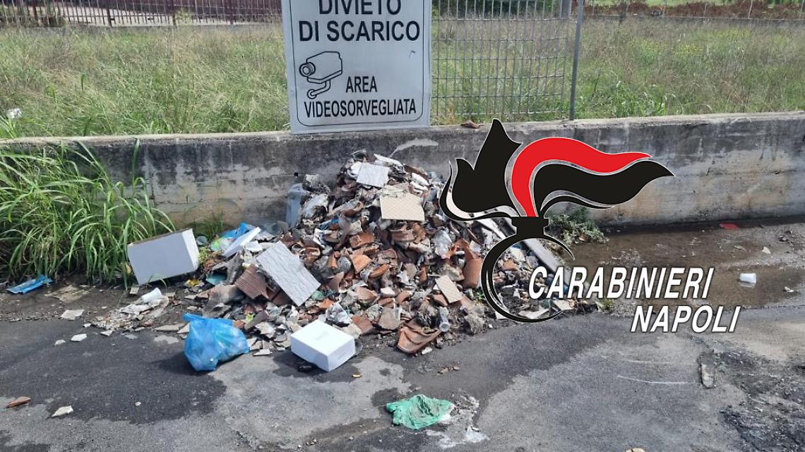 Reati ambientali, due denunciati nel Giuglianese