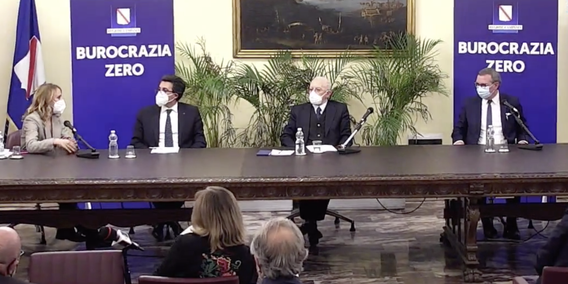 Burocrazia zero, in Campania presentata la piattaforma Sismica