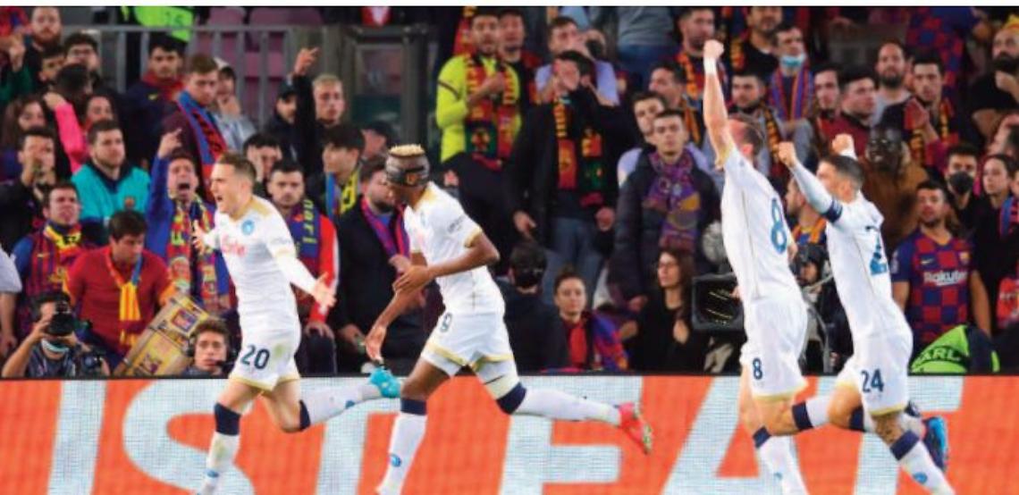Il Napoli sfiora l’impresa: pareggio al “Camp Nou”, con un ottimo Barcellona