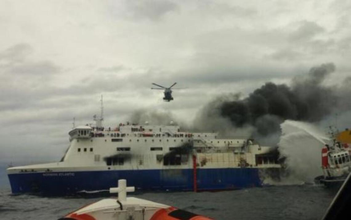 Grecia, in fiamme traghetto diretto a Brindisi