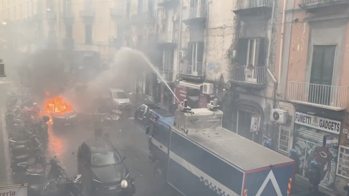 Napoli-Eintracht: condannato tifoso napoletano, convalidati gli arresti per sei ultrà