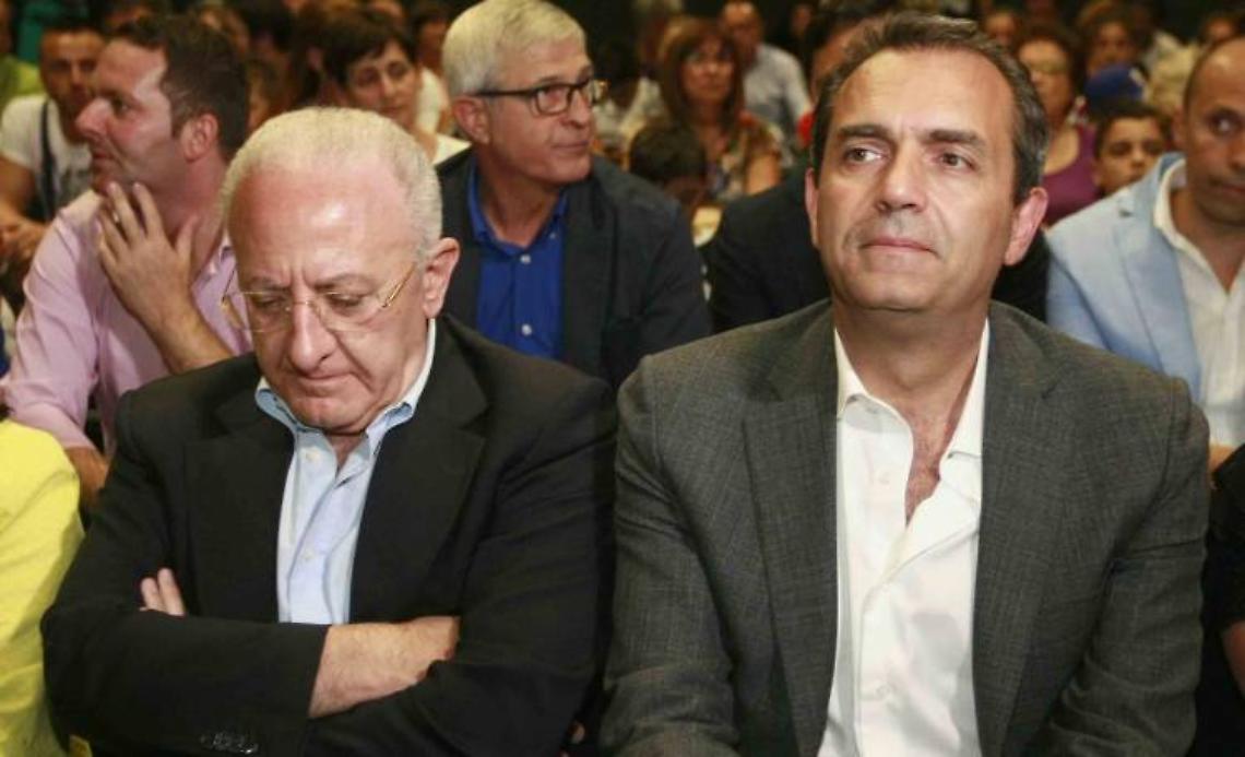 De Luca choc contro de Magistris: «Sequestratelo e sputategli» 