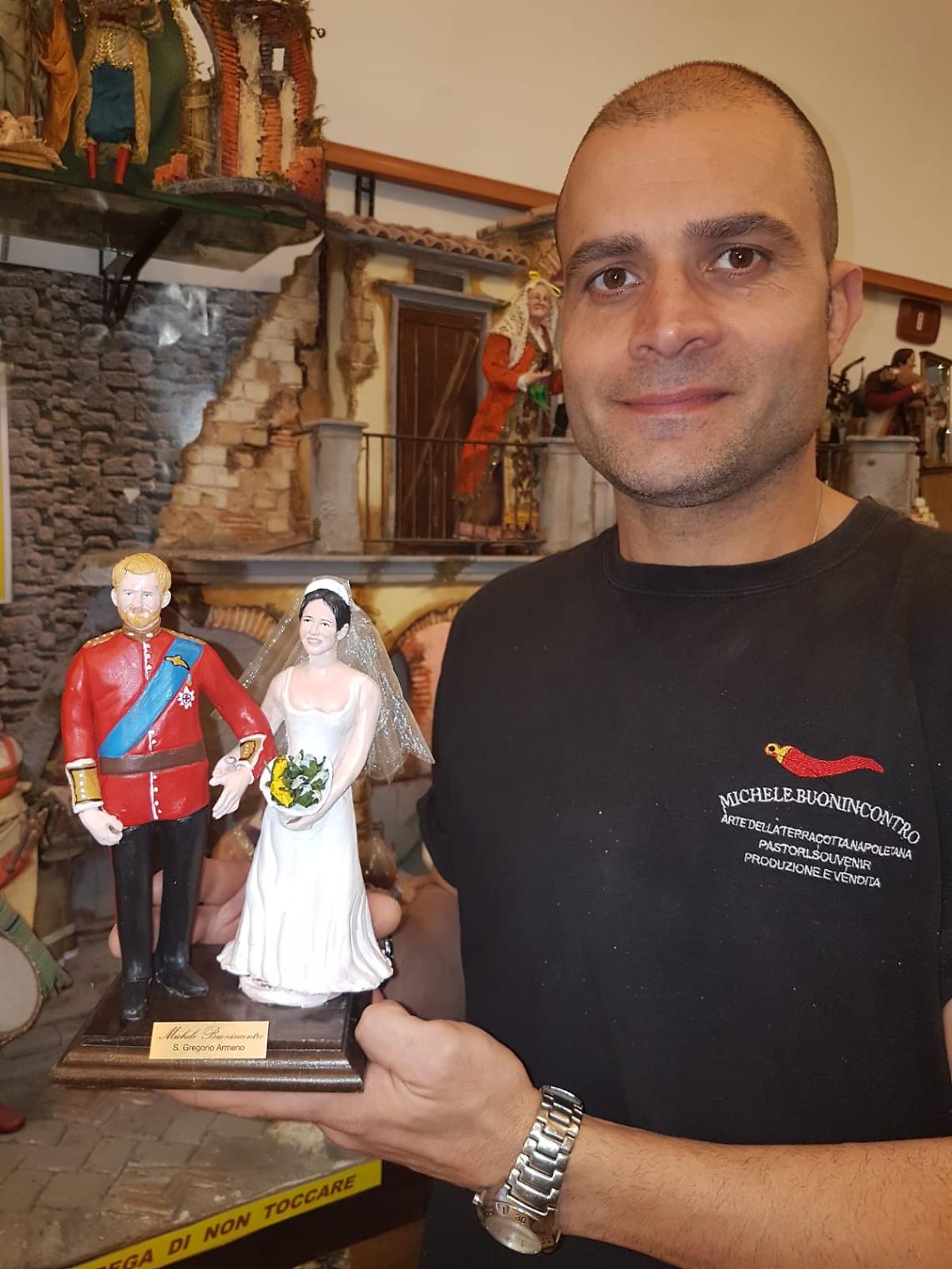 Royal Wedding, Harry e Meghan finiscono sul presepe