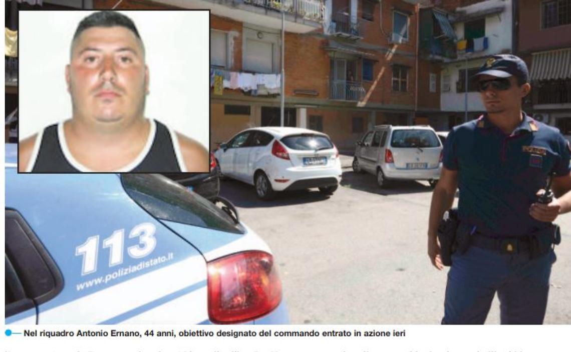 Pioggia piombo contro i Vigilia, i killer feriscono Antonio Ernano