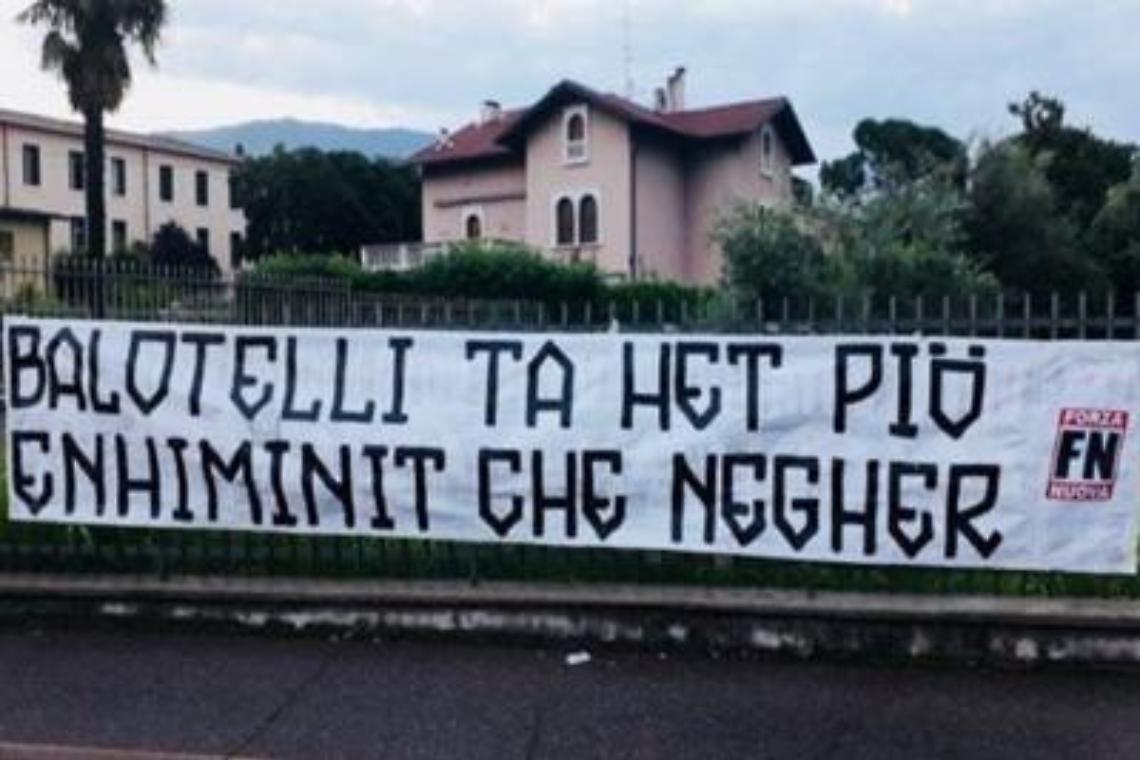 «Sei più stupido che nero», Forza Nuova contro Balotelli