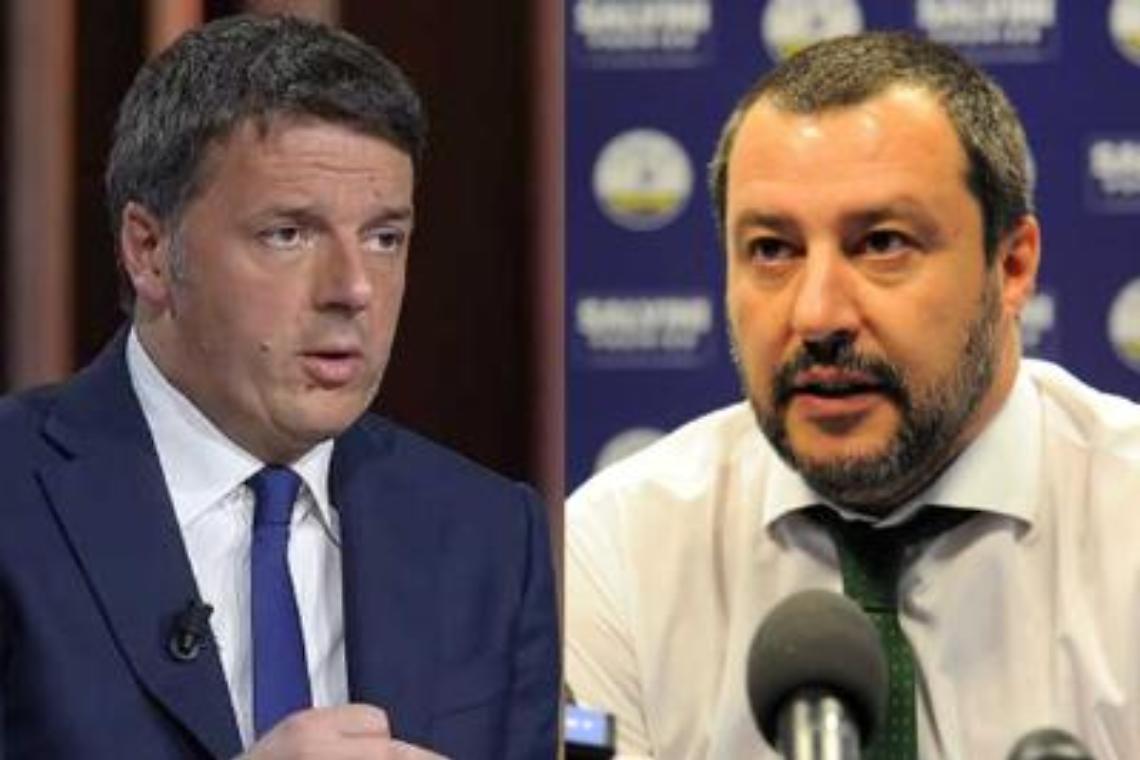 Scintille Renzi-Salvini