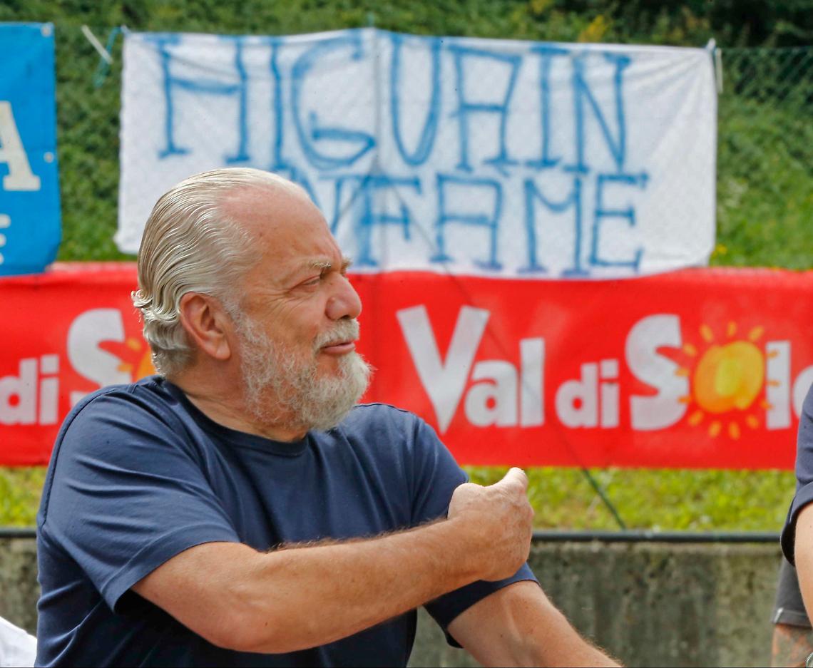 Oggi De Laurentiis parte per la Cina: «Non andrò più al San Paolo»