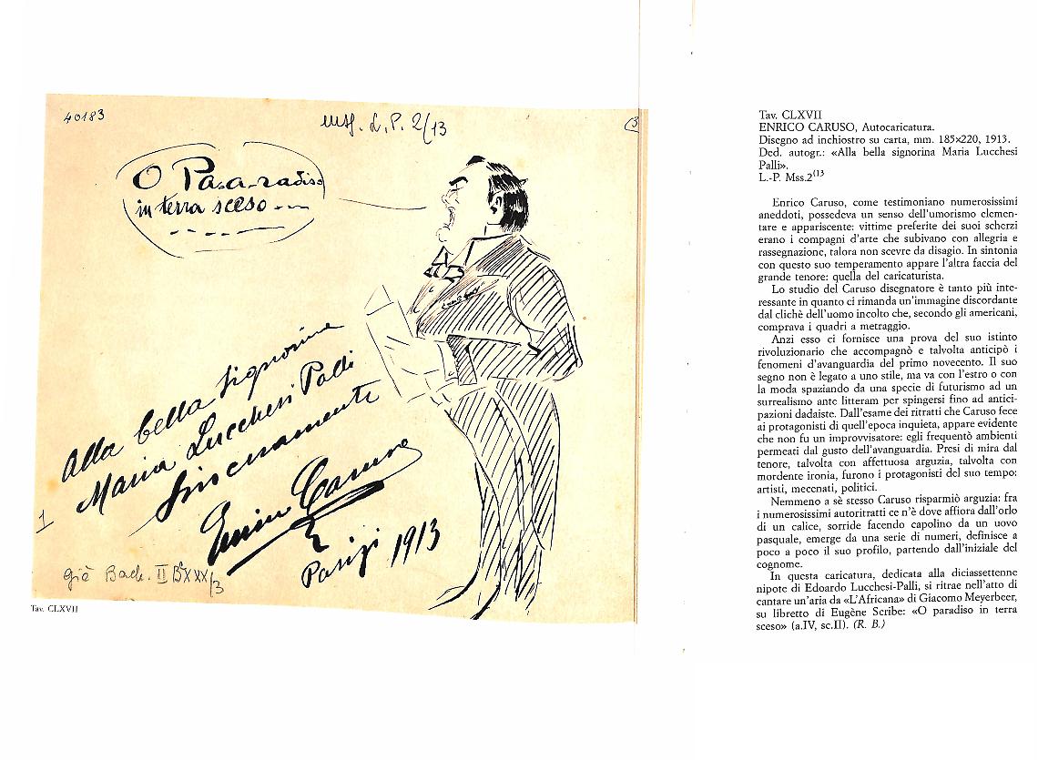 Enrico Caruso e Napoli, mostra alla Biblioteca nazionale