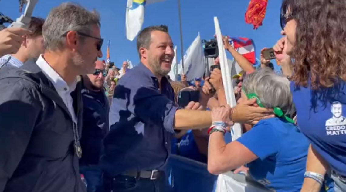 La Lega a Pontida, Salvini lancia gli impegni per l’Italia