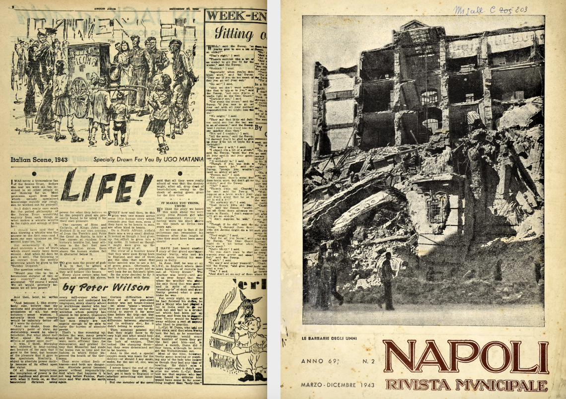Quattro Giornate di Napoli, una mostra e un madrigale in Biblioteca nazionale