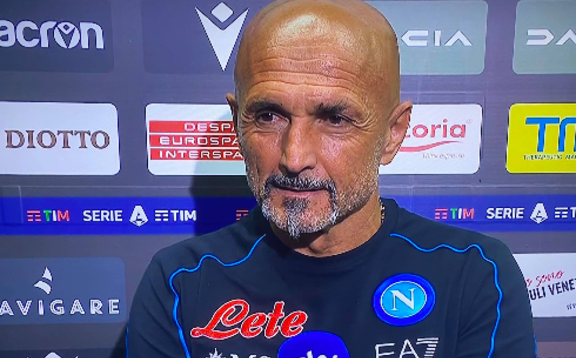 Verso Milan-Napoli, Spalletti: «Vesuvio sia dentro noi per vincere»