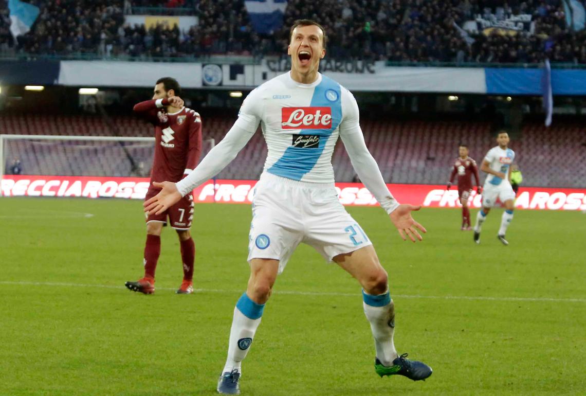 Napoli, Chiriches in dubbio col Milan