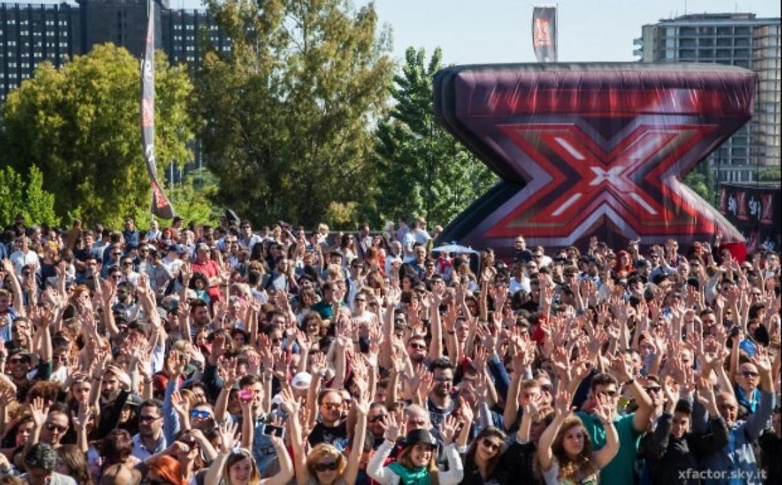 "X factor on the road", domenica a Napoli
