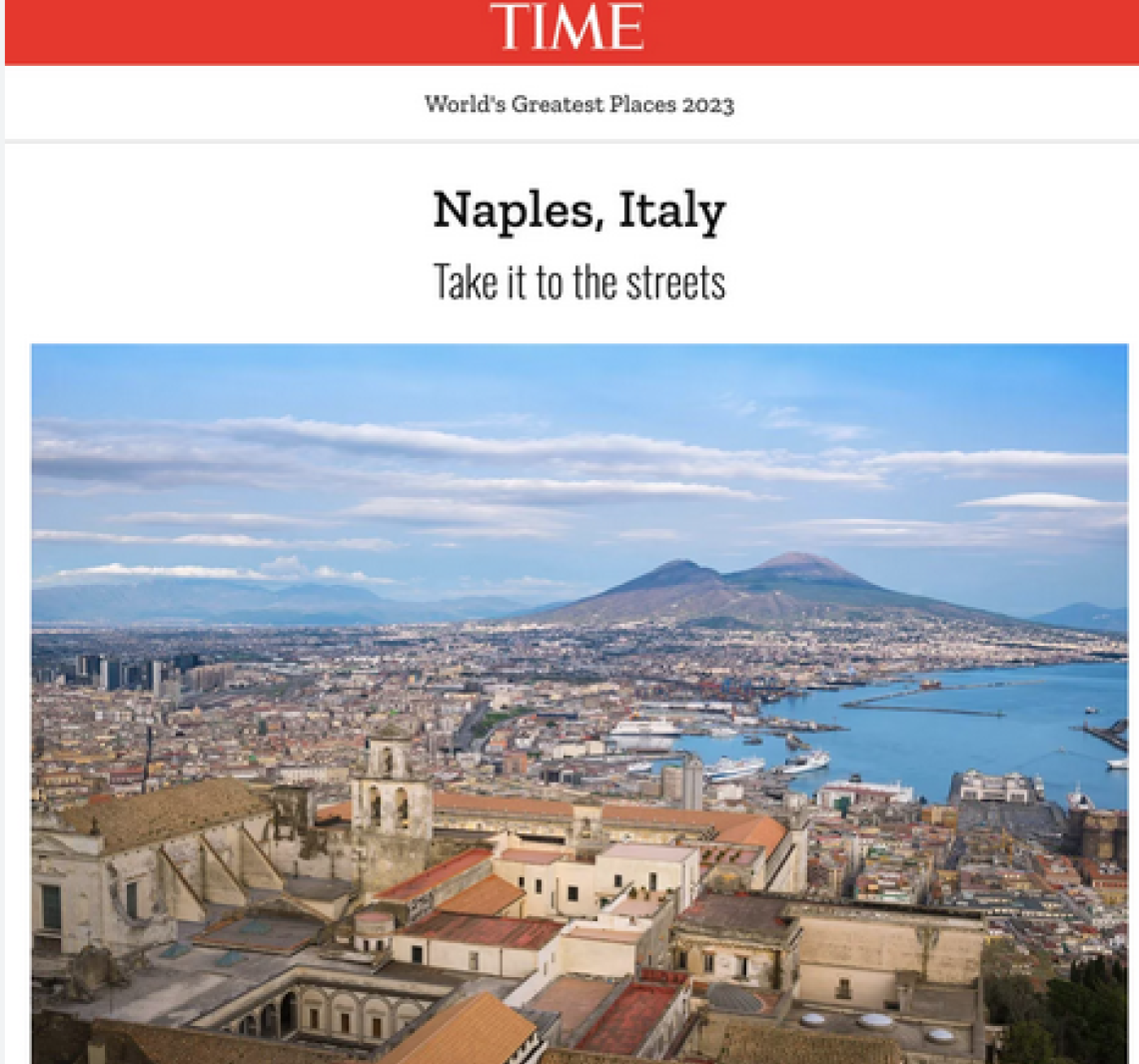 Il “Time” incorona Napoli: città da visitare