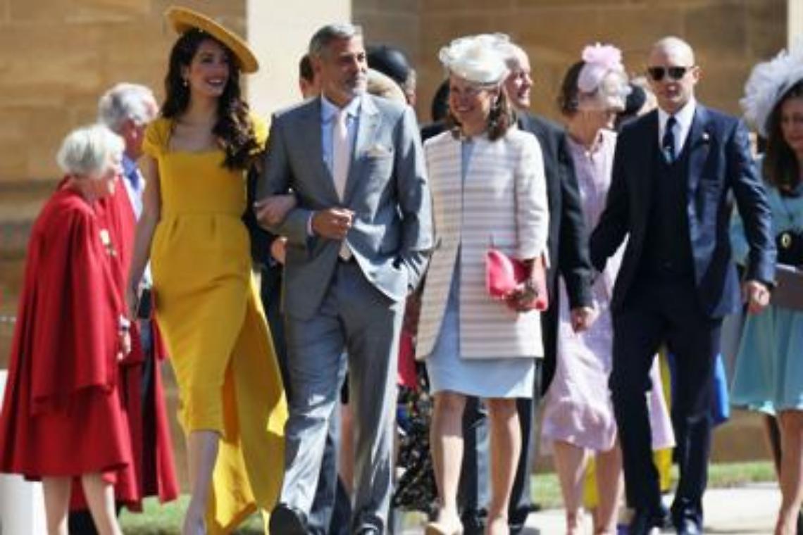 Da Beckham a Clooney, i vip al Royal Wedding