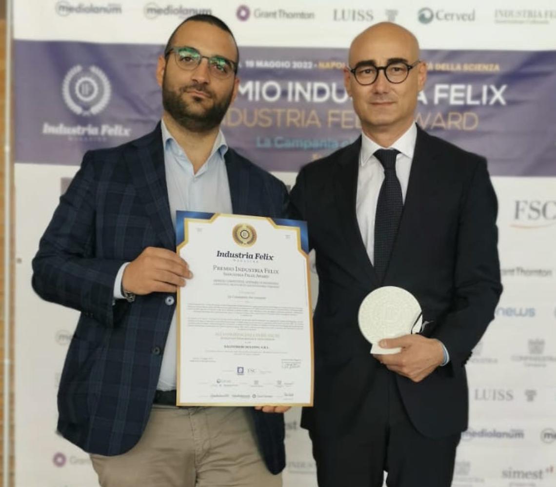 Premio Industria Felix, la Balestrieri tra le migliori imprese campane