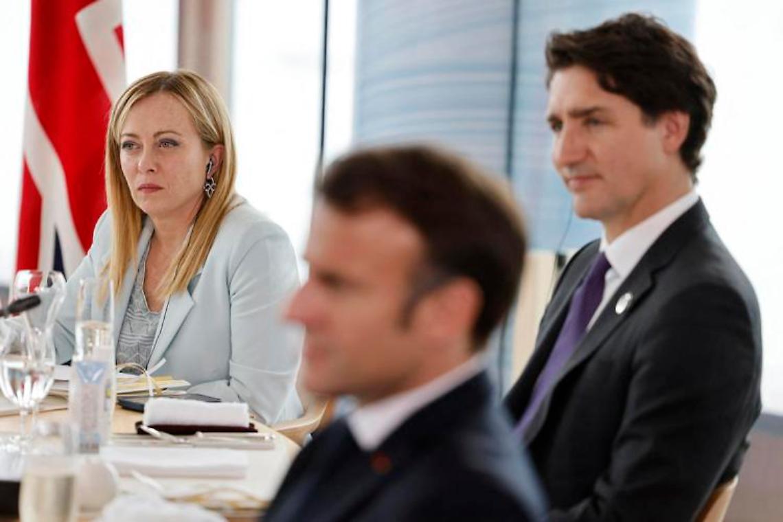 G7, botta e risposta Meloni-Trudeau su diritti Lgbtq