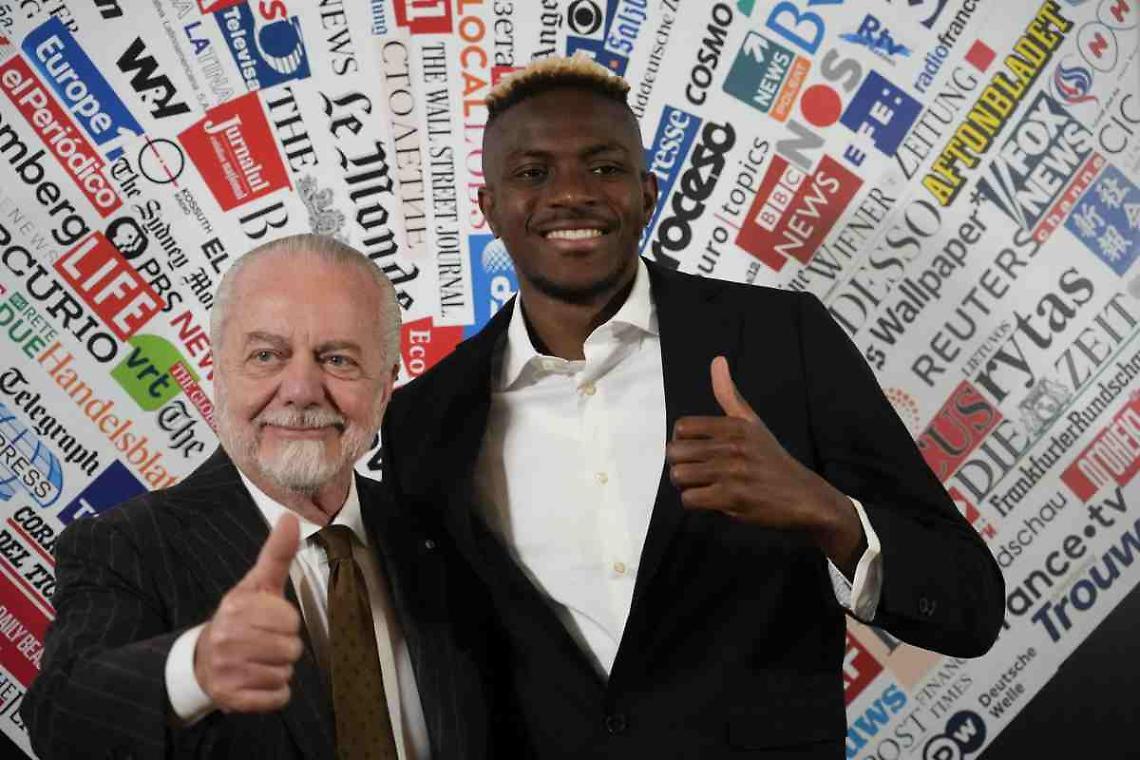 DeLa: Osimhen resta e c’è un’intesa sul rinnovo, se arriva offerta irrinunciabile vedremo