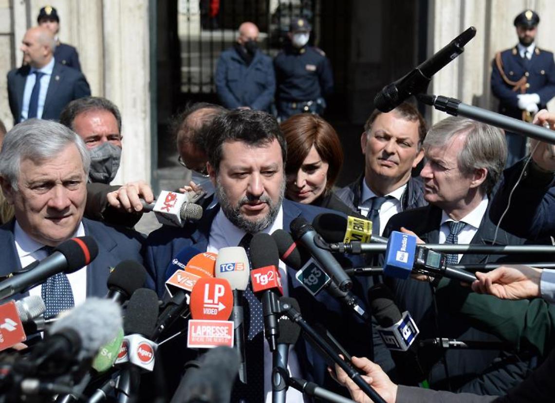 Crisi di governo, centrodestra a Palazzo Chigi