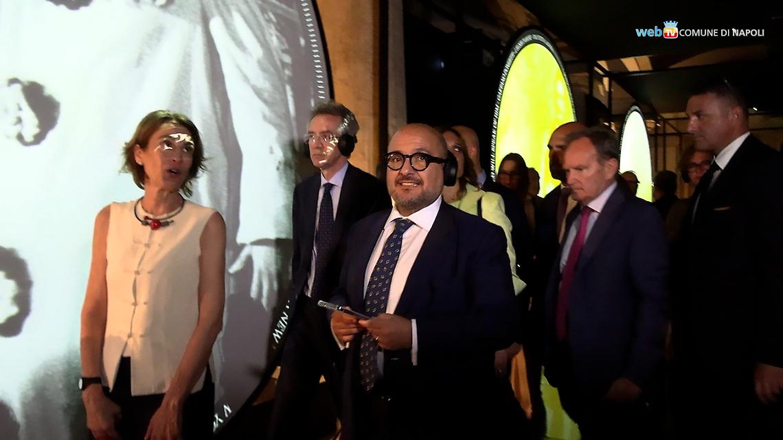 Napoli, Sangiuliano inaugura il museo Caruso