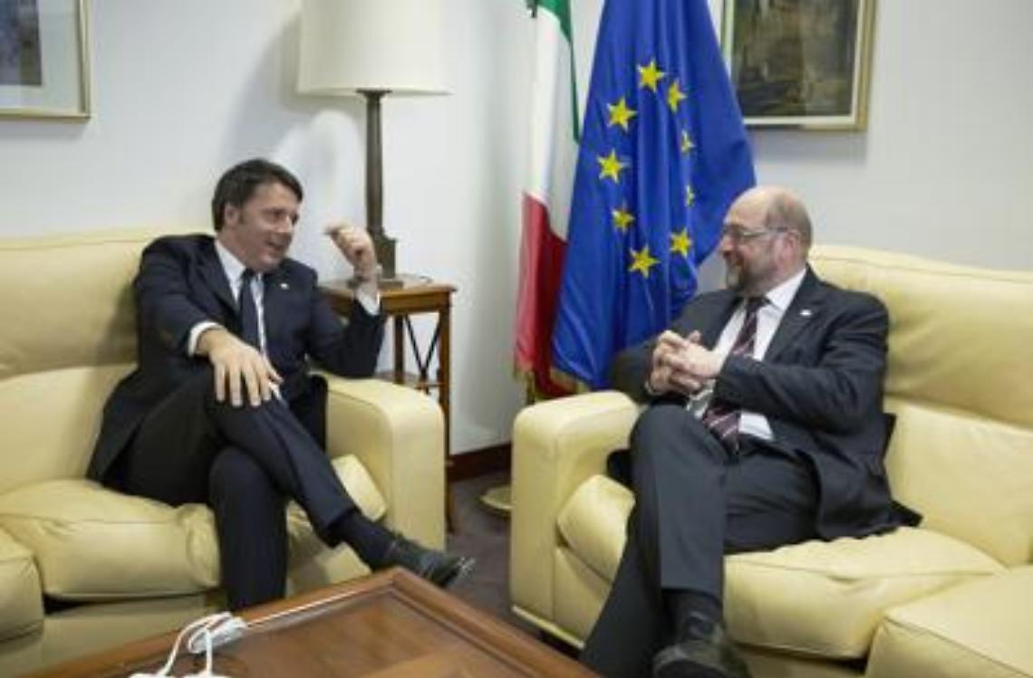 Ue, Schulz: «L'Italia non è un problema»