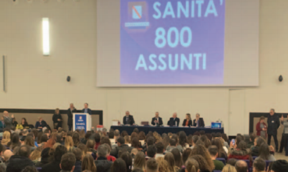 Assunti 797 infermieri a tempo indeterminato