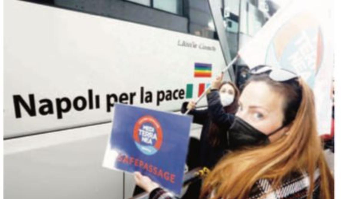 La carovana dei bimbi ucraini: a Napoli i bimbi di Kharkiv