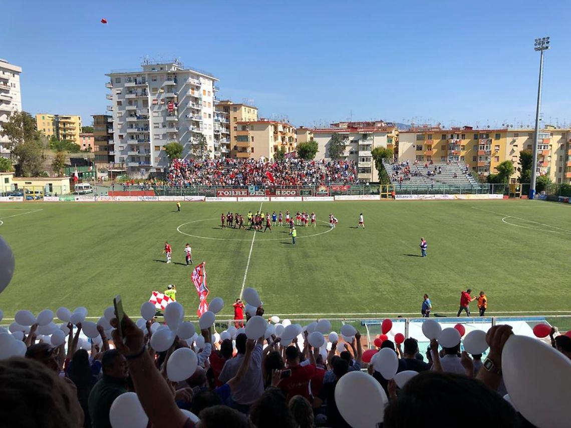 Serie D: la Turris è salva, retrocede l'Aversa