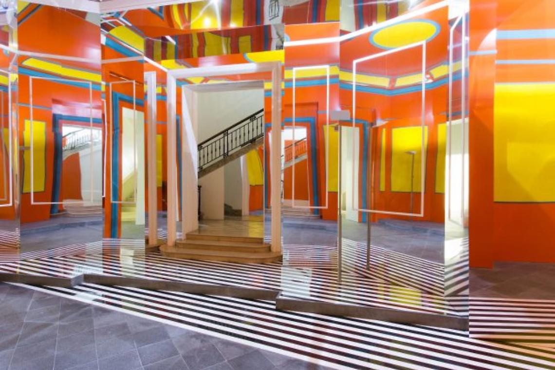 Un’app rivolta ai bambini per fruire delle opere di Buren al Madre