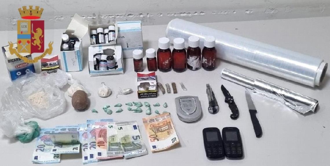 Eroina, hashish e droga dello stupro: due arresti a Napoli