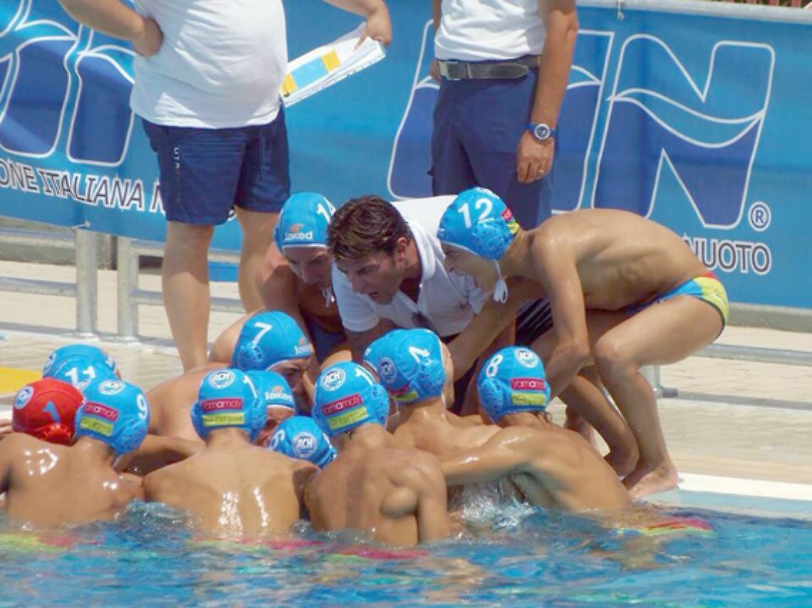 Scotti Galletta allenatore del Nuoto 2000