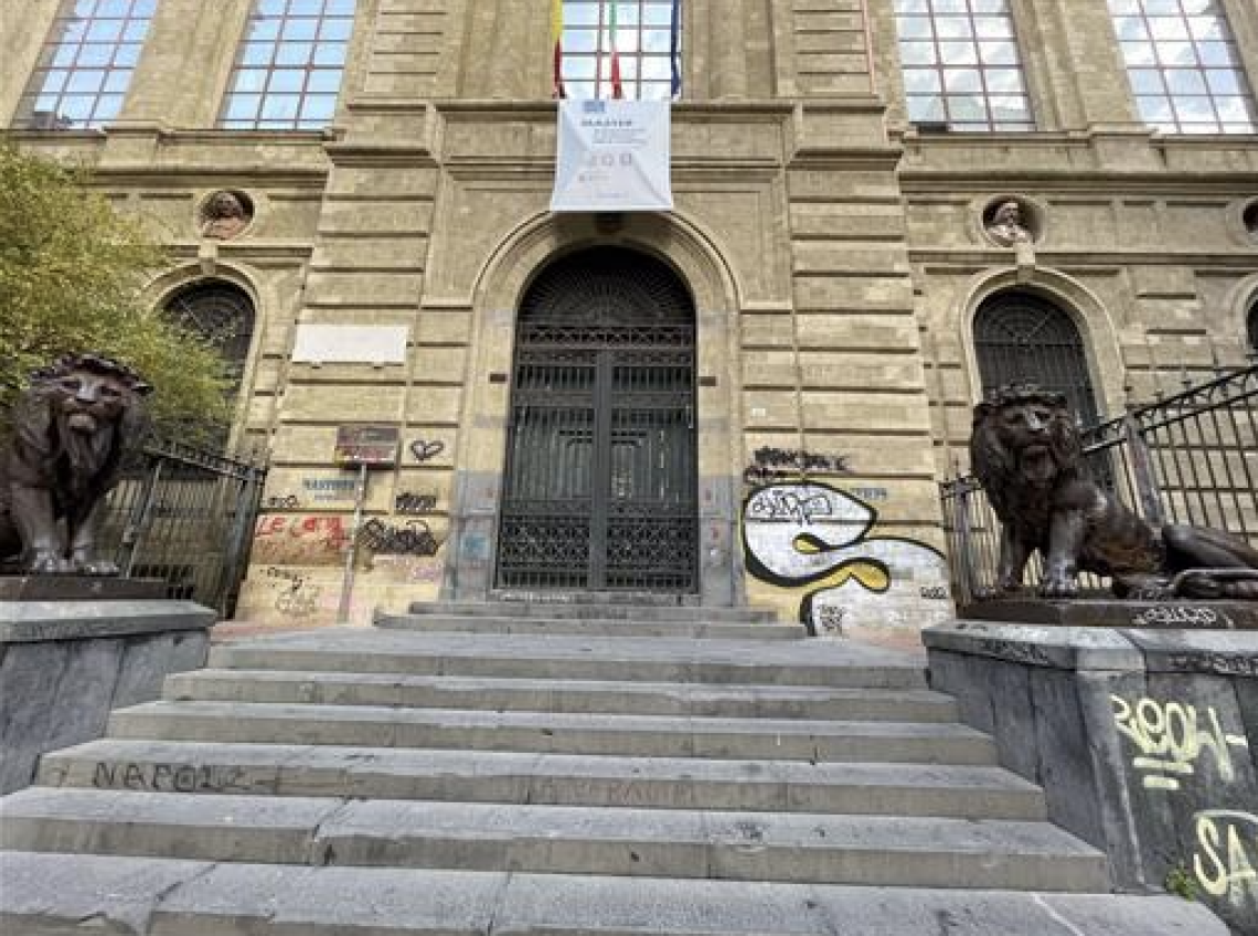 «Vandalizzata la facciata dell'Accademia di Belle Arti»