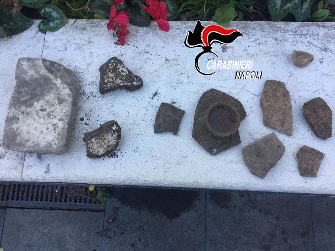 Sorrento: anfore, tegole e marmi romani nel centro fisioterapico