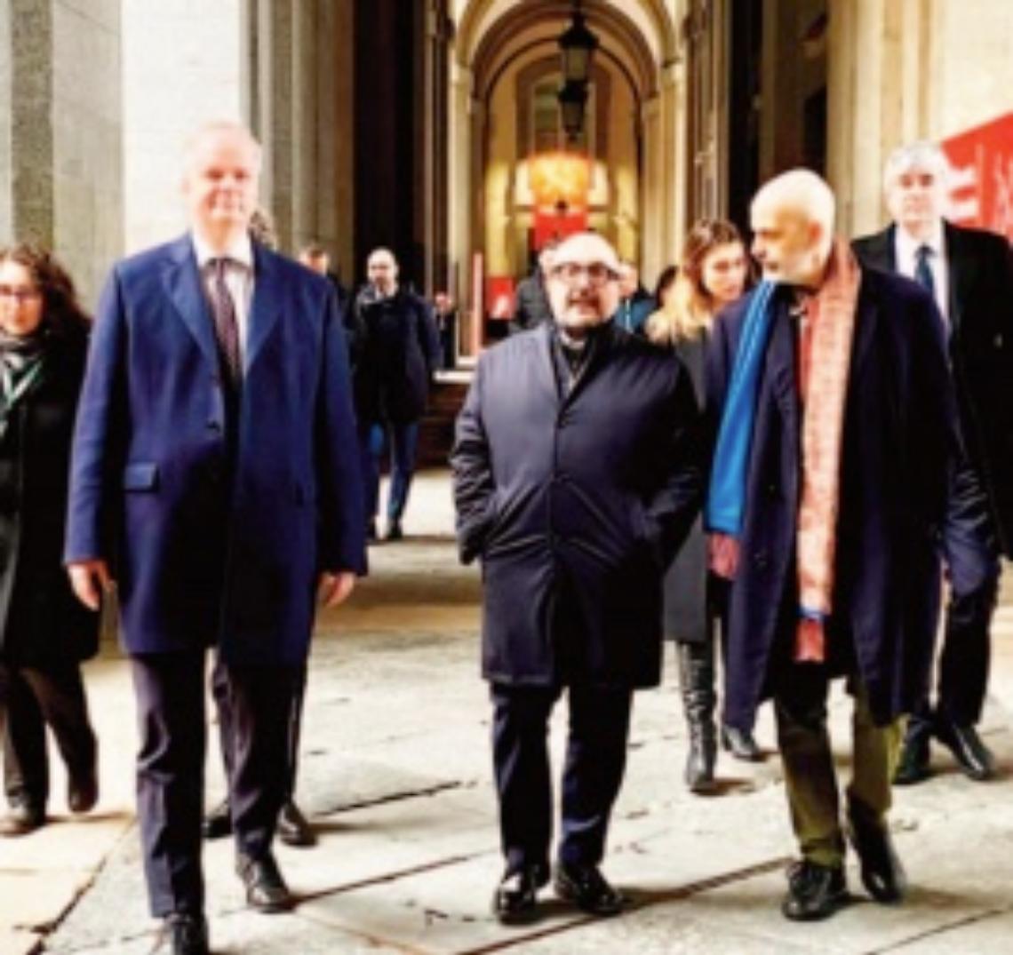 Sopralluogo di Sangiuliano al cantiere di Capodimonte, lavori per 40 milioni di euro
