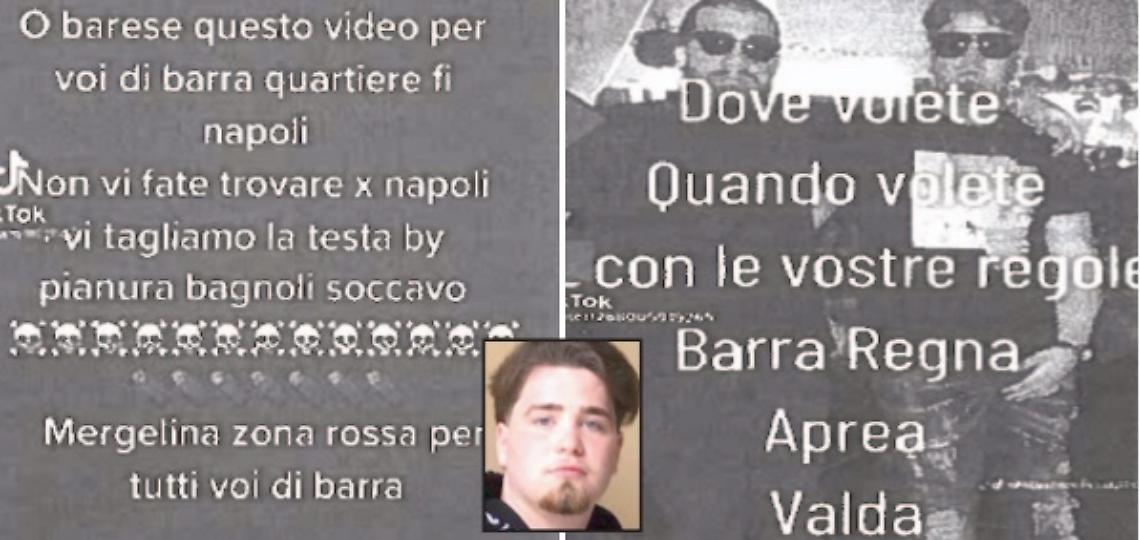 Sui social la faida dei barresi: su TikTok la sfida tra gli Aprea-Valda e i clan di Napoli Ovest 