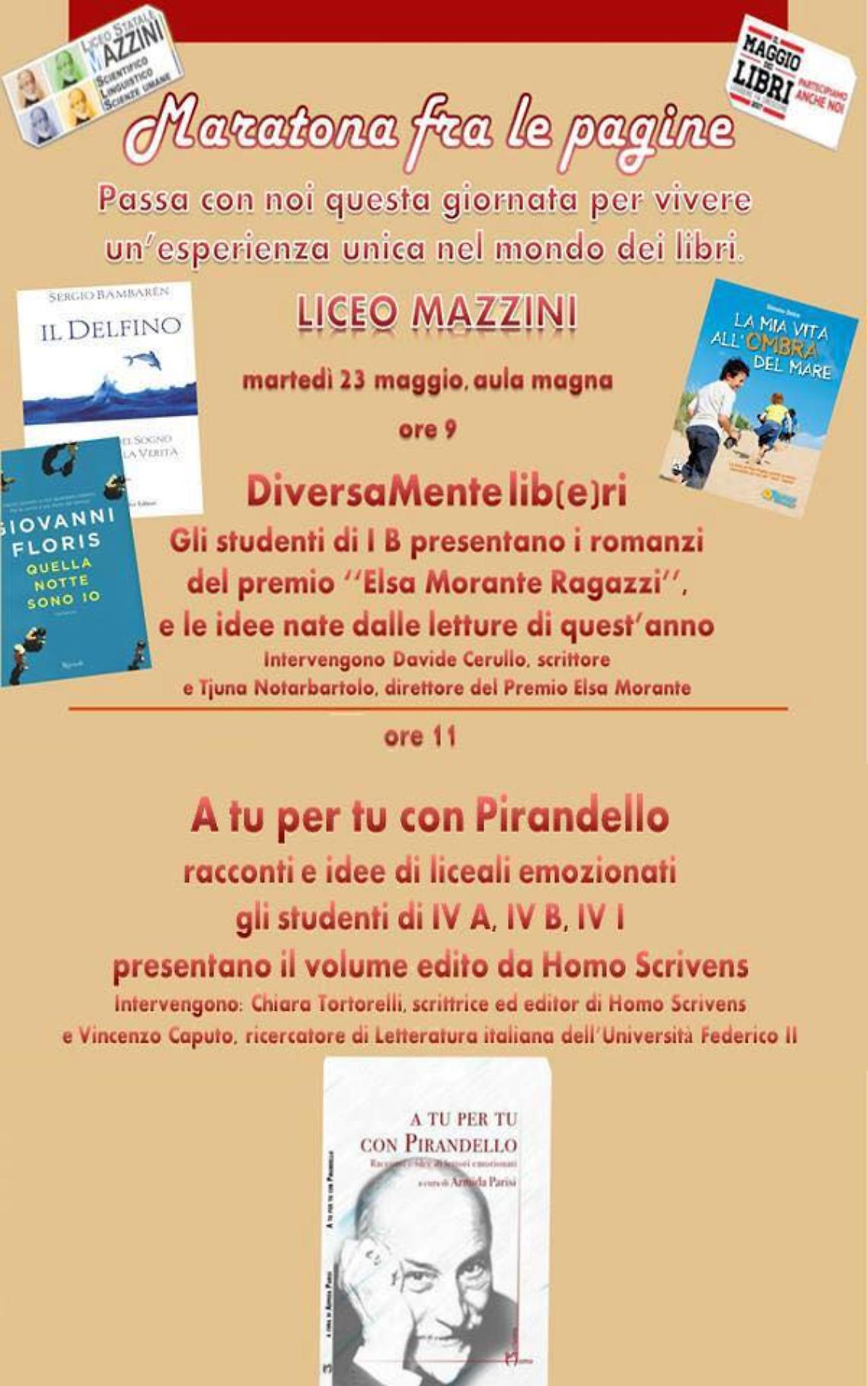 Maratona fra le pagine al Liceo Mazzini