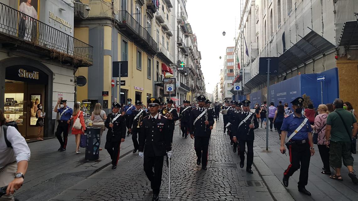 Festa della Musica: fanfara dei Carabinieri nelle piazze