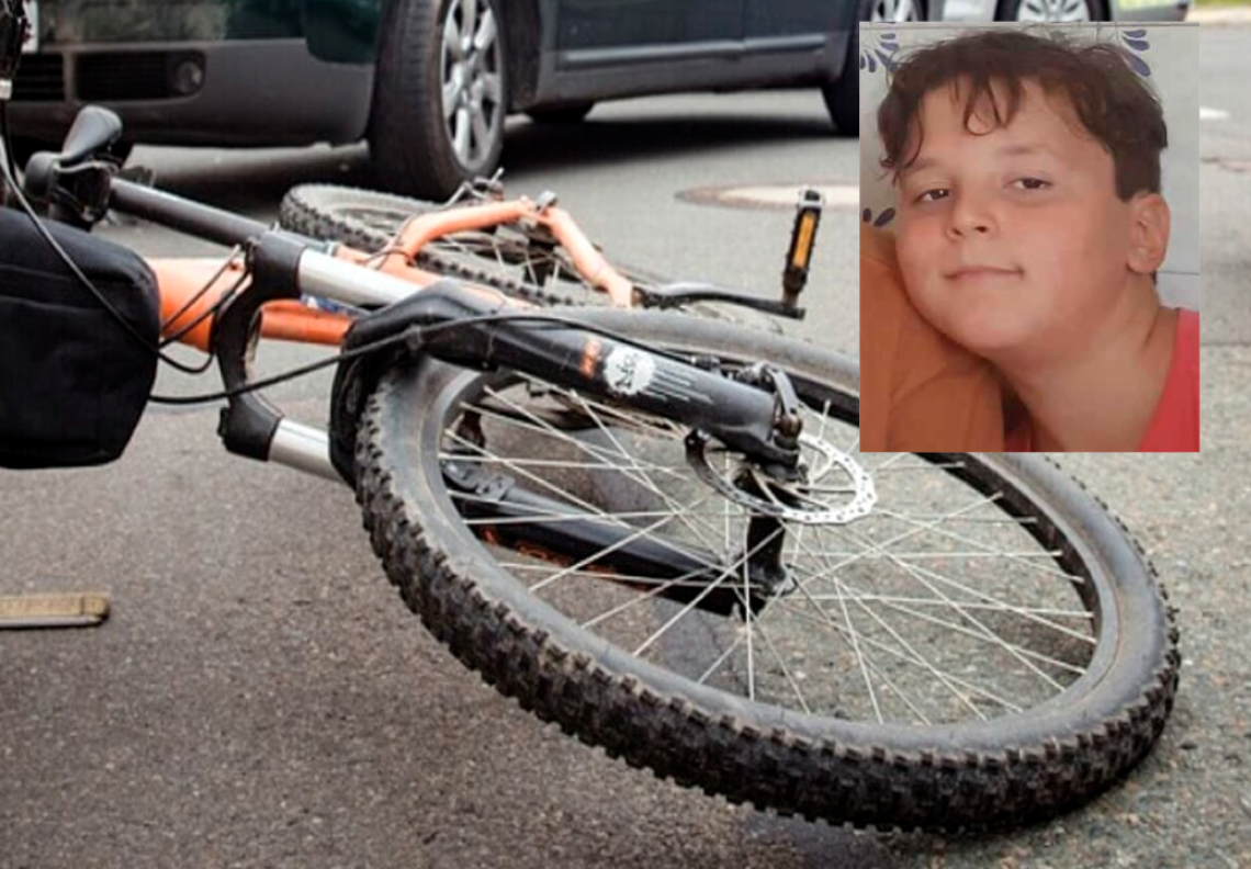 A 11 anni travolto e ucciso da un'auto mentre era in bici
