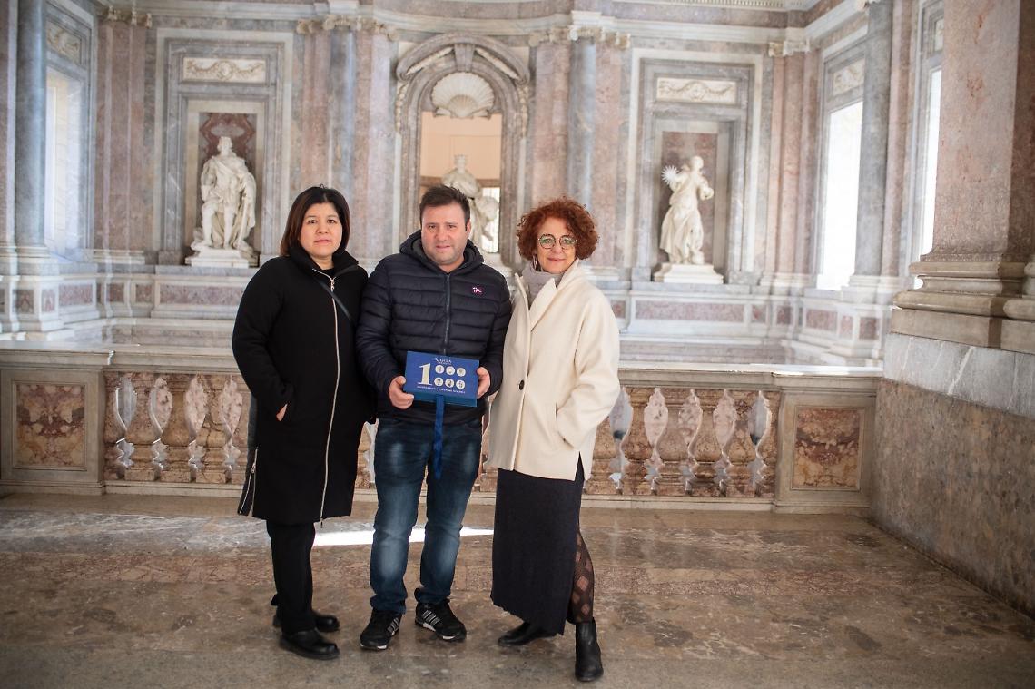 La Reggia di Caserta ha accolto il suo milionesimo visitatore del 2023