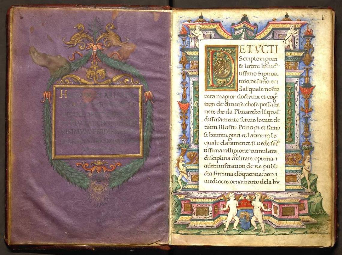 Di porpora e di luce, mostra alla Biblioteca Nazionale di Napoli fino al 6 febbraio
