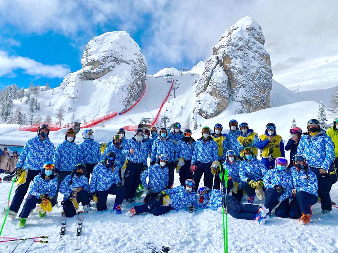 Cortina 2021, sono 33 ragazzi campani a curare le piste del Mondiale di sci