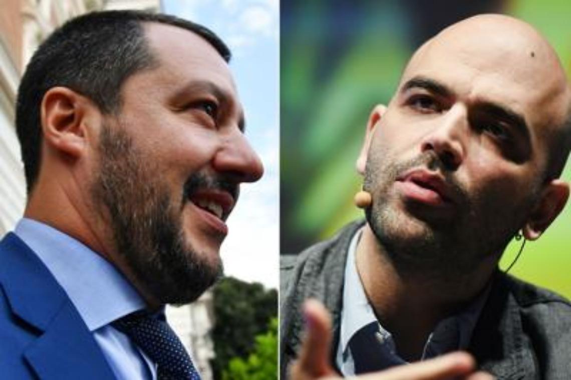 Salvini torna all'attacco di Saviano