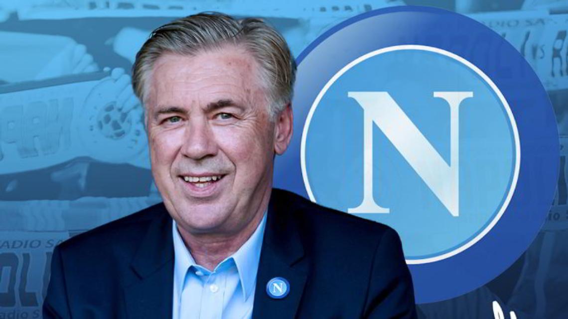 Ancelotti: «Spero di portare il Napoli sul gradino più alto»