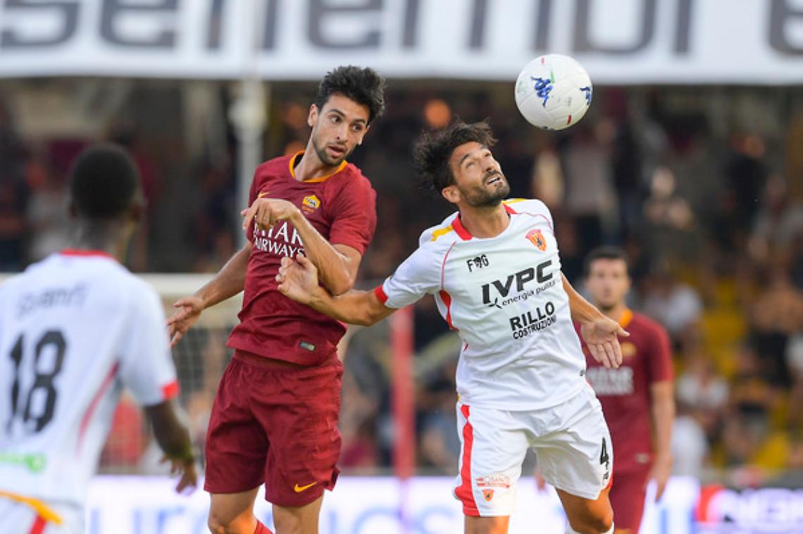 Colpo del Benevento in amichevole: superata la Roma 2-1