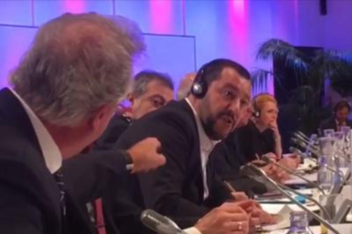 Parla Salvini, ministro Lussemburgo sbotta