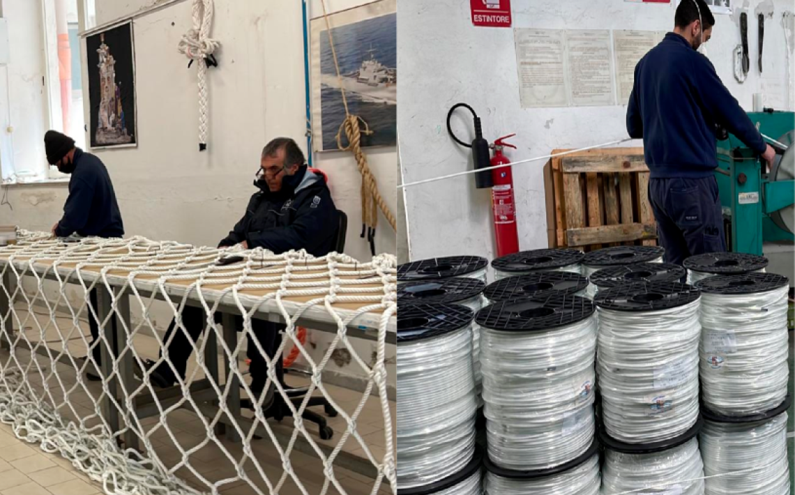 La Corderia di Castellammare di Stabia presto su Amazon
