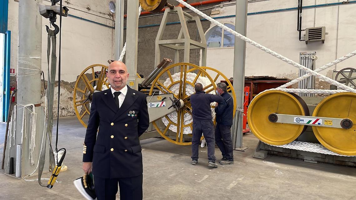 Corderia di Castellammare di Stabia, parla il direttore colonnello Andrea Caporossi