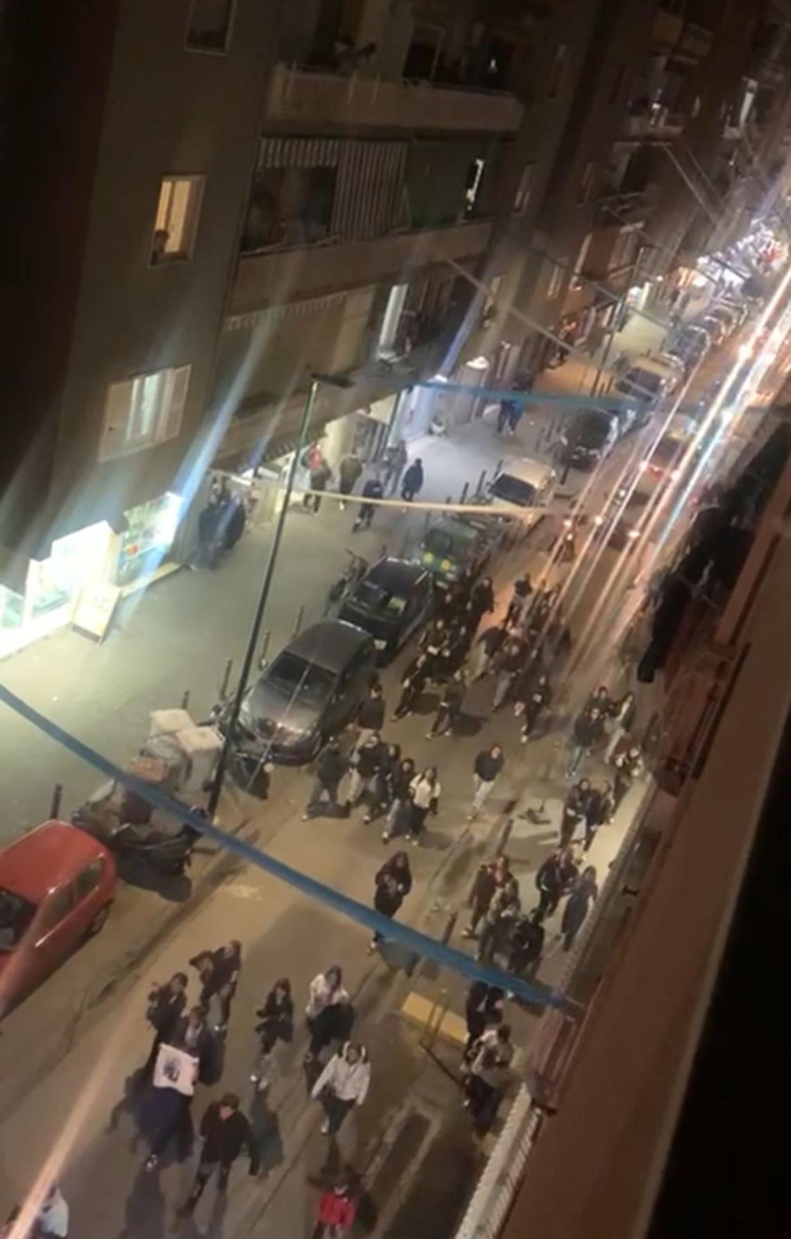 Omicidio a Mergellina, Pianura in piazza: «Kekko vive per sempre»