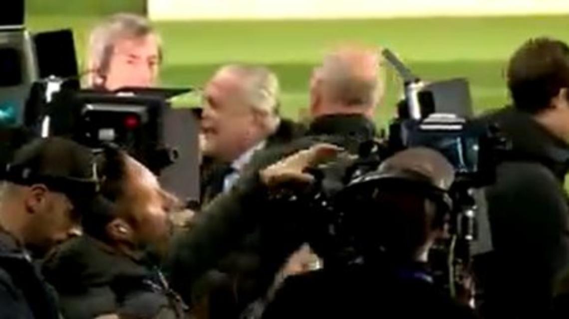 Giornalisti e De Laurentiis: Cnog manda i filmati a Figc, Lega Calcio e Questore di Napoli